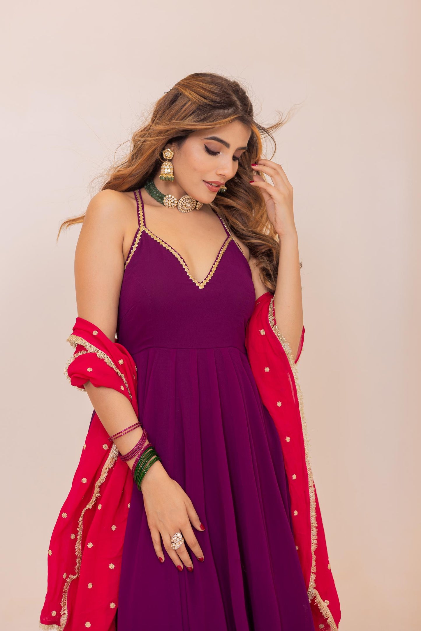Ragini anarkali set