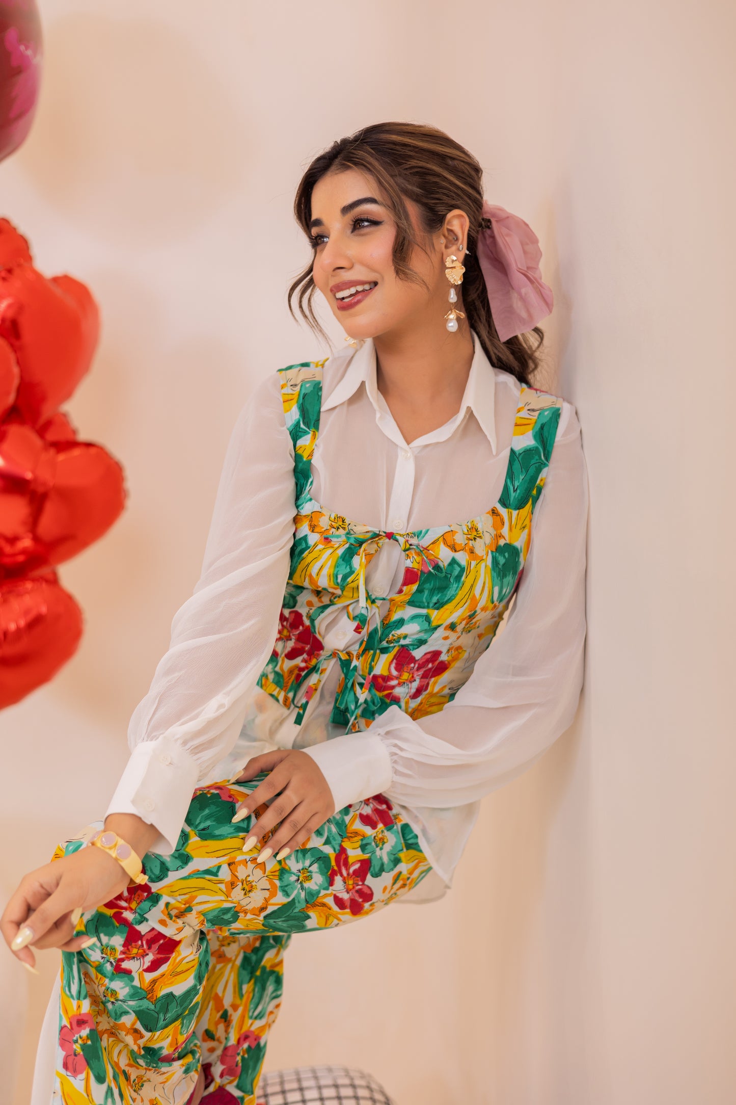 Korean multicolour co-ord set