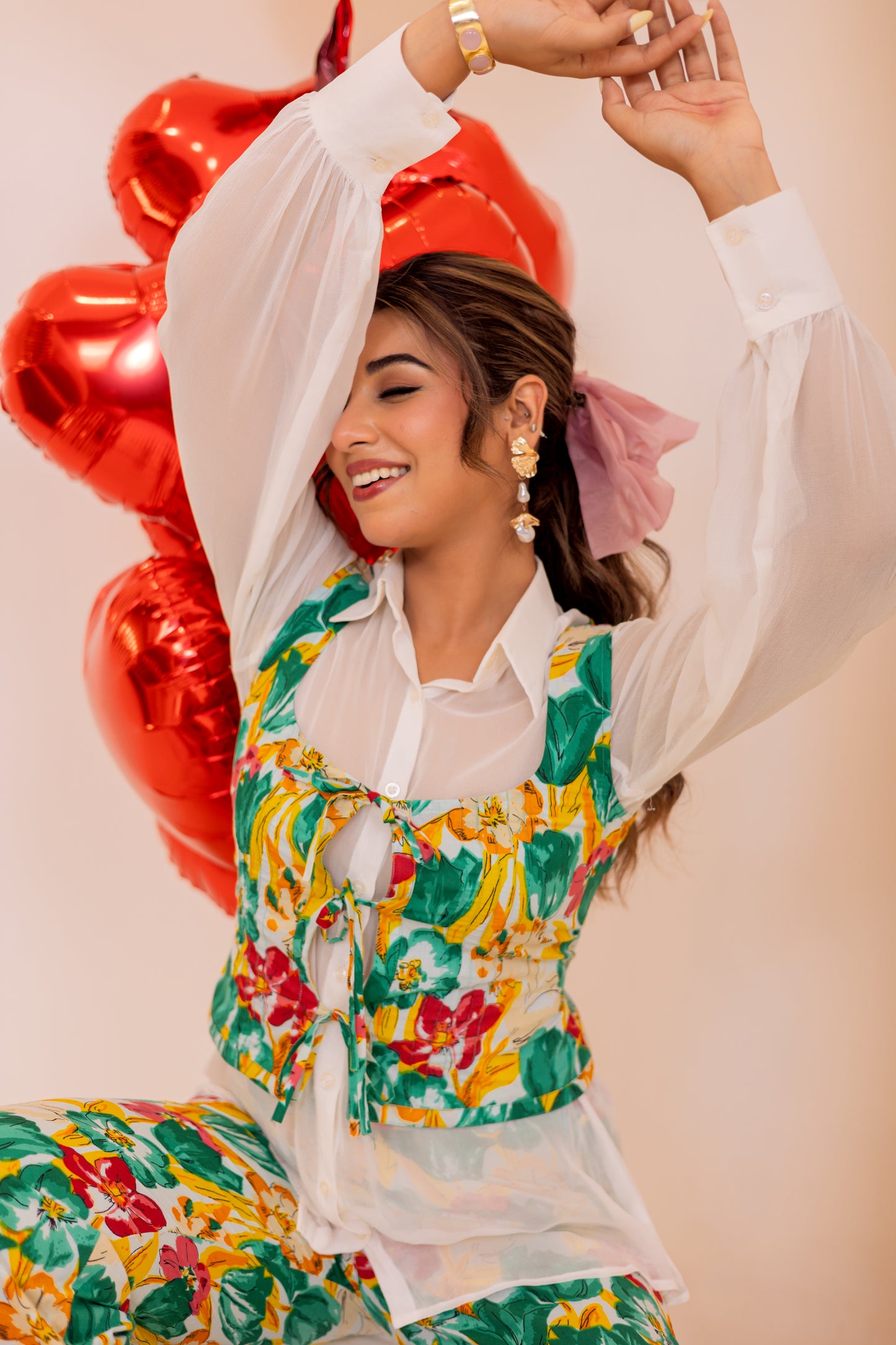 Korean multicolour co-ord set