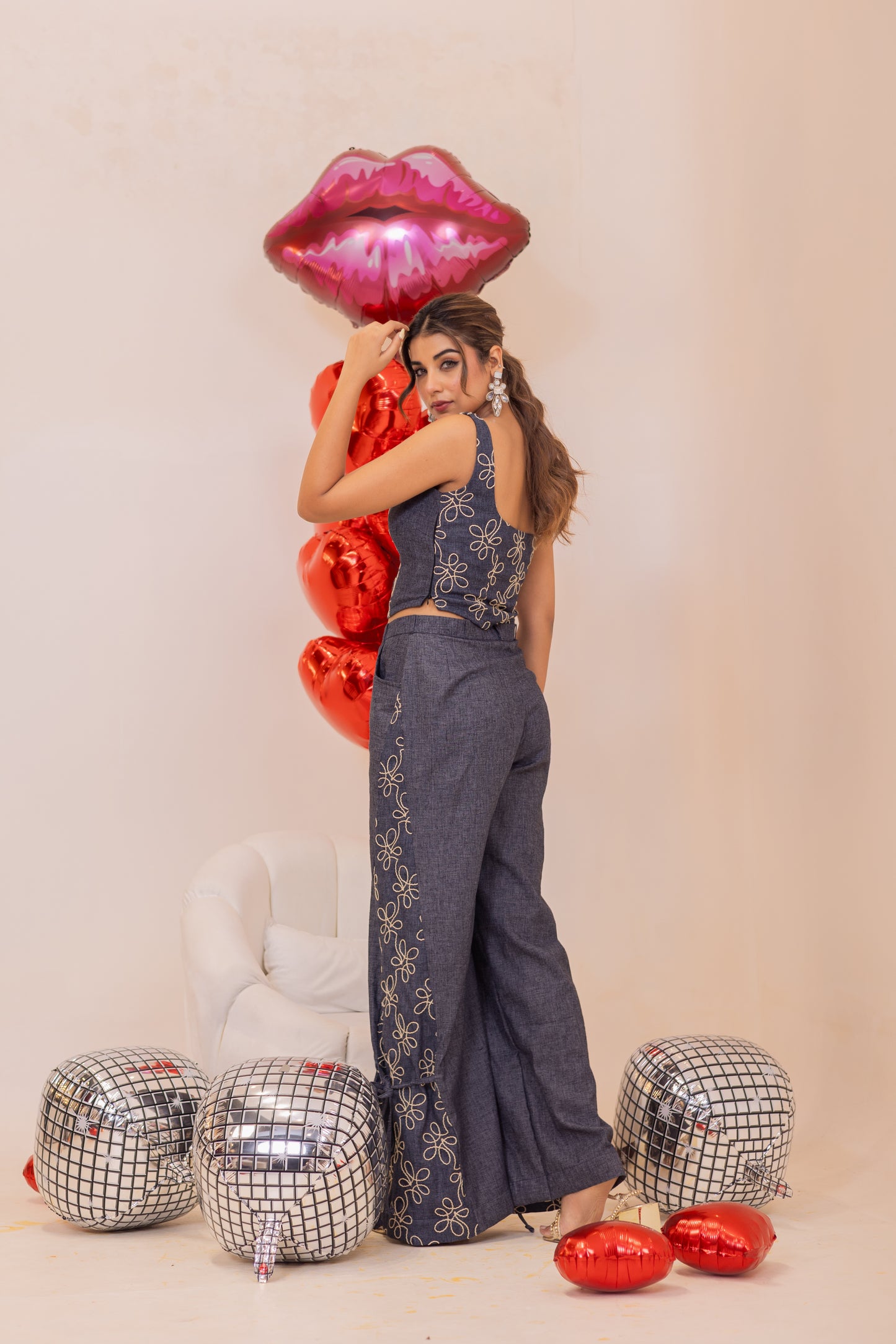Denim co-ord set