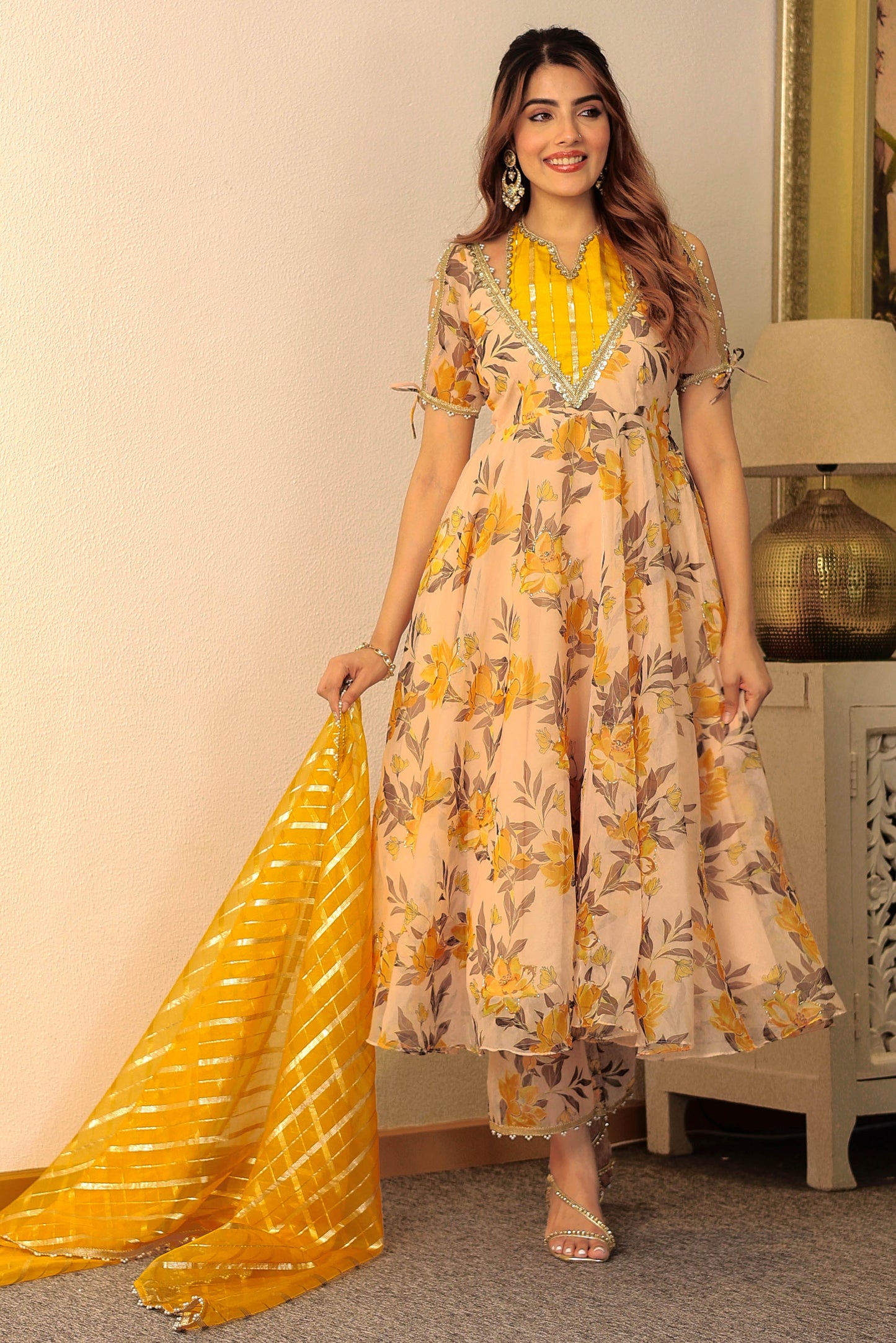 Vedika Embroidered Suit Set