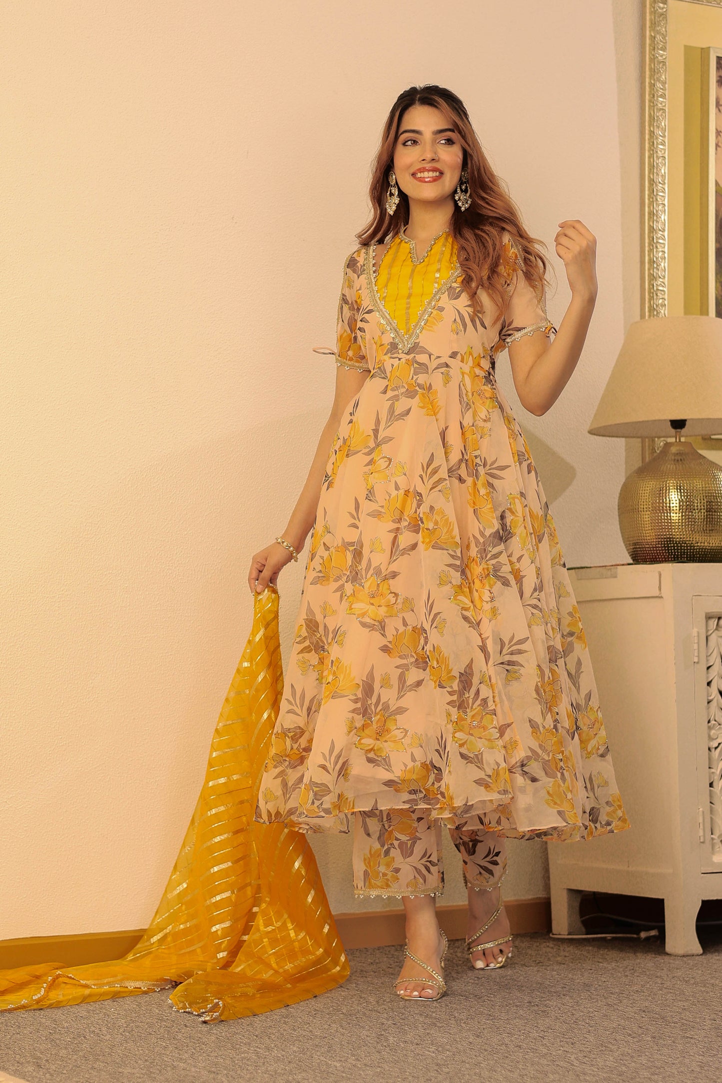 Vedika Embroidered Suit Set