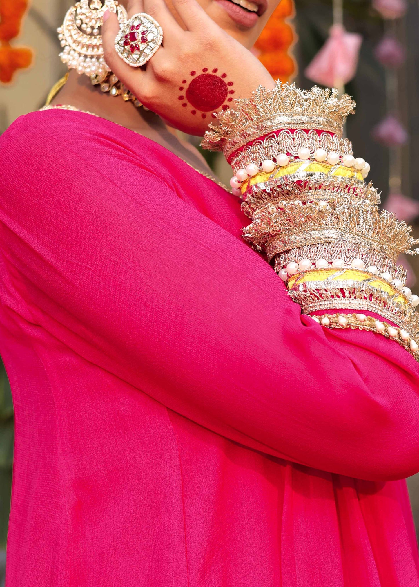 Anika Anarkali set and Vanika Anarkali set