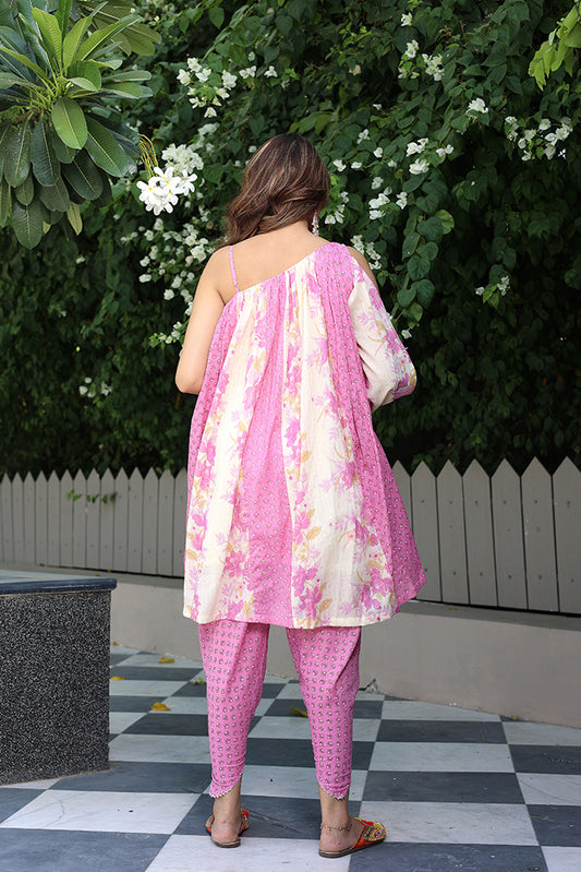 Samaira One shoulder set