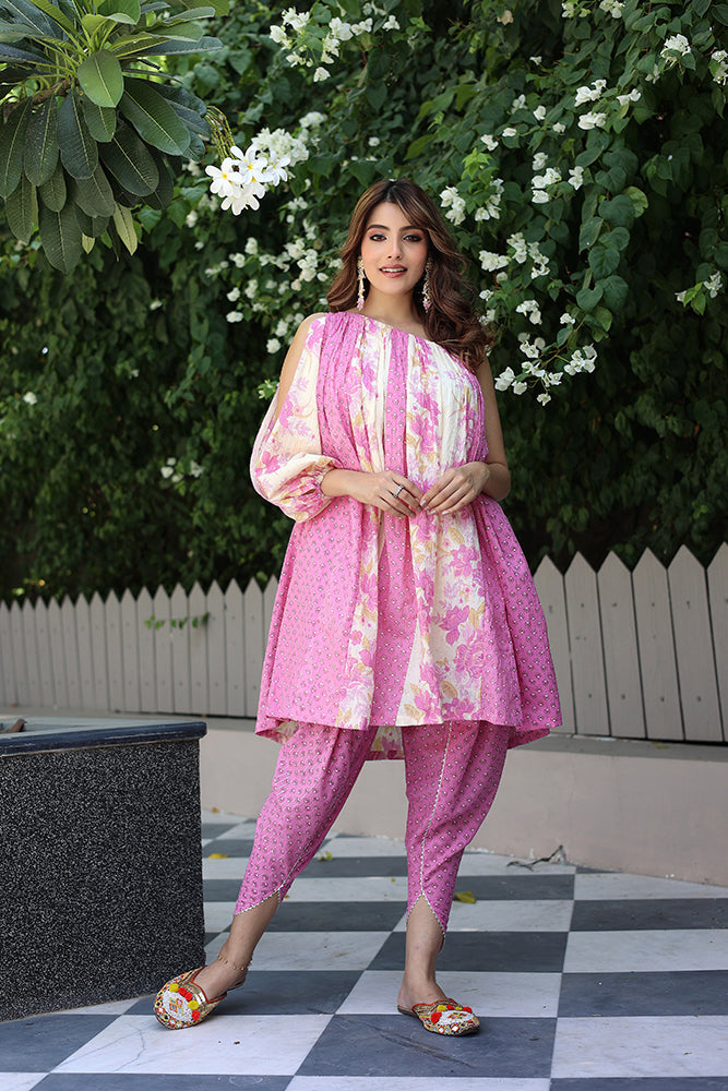 Samaira One shoulder set