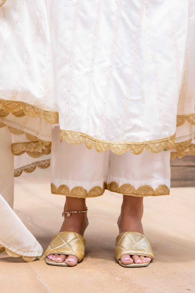 Misha Chanderi set and Prisha chanderi set