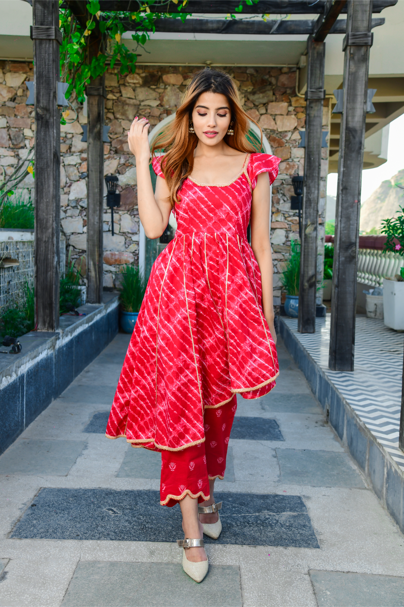 Up down kurti images best sale