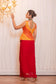 Shagun drape skirt set