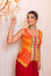 Shagun drape skirt set