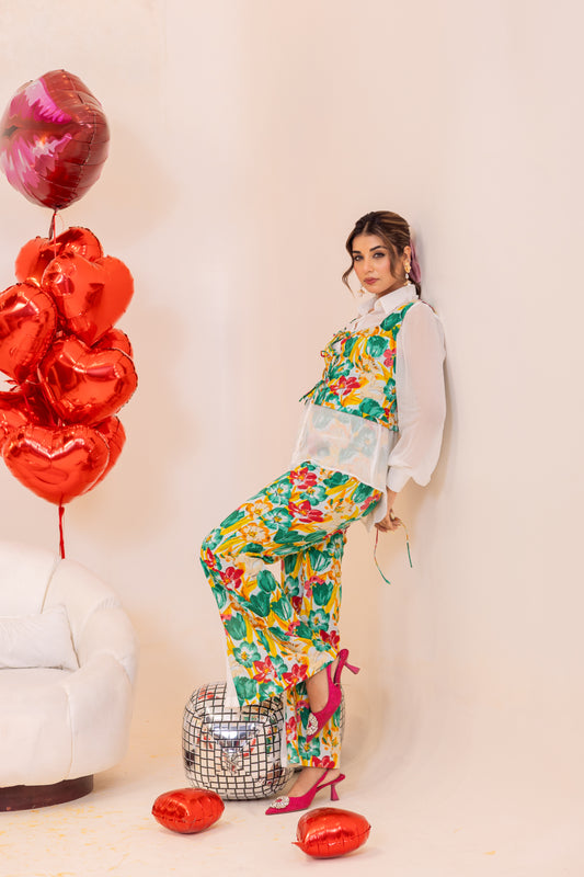 Korean multicolour co-ord set