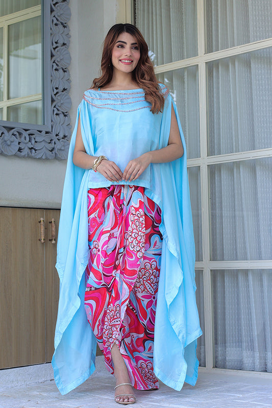 Lyla Drape Skirt Set