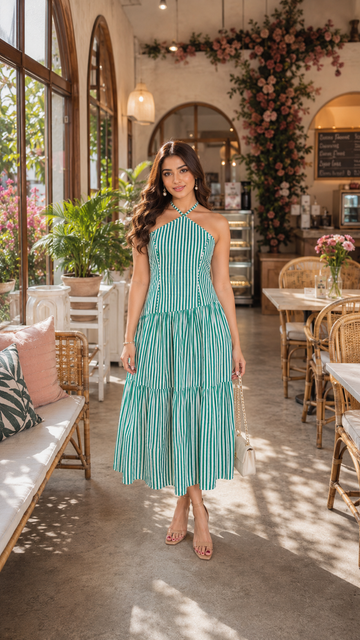 Seafoam Midi Dress