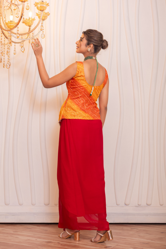 Shagun Drape Skirt