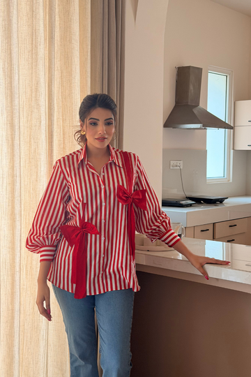 Red Striped Shirt