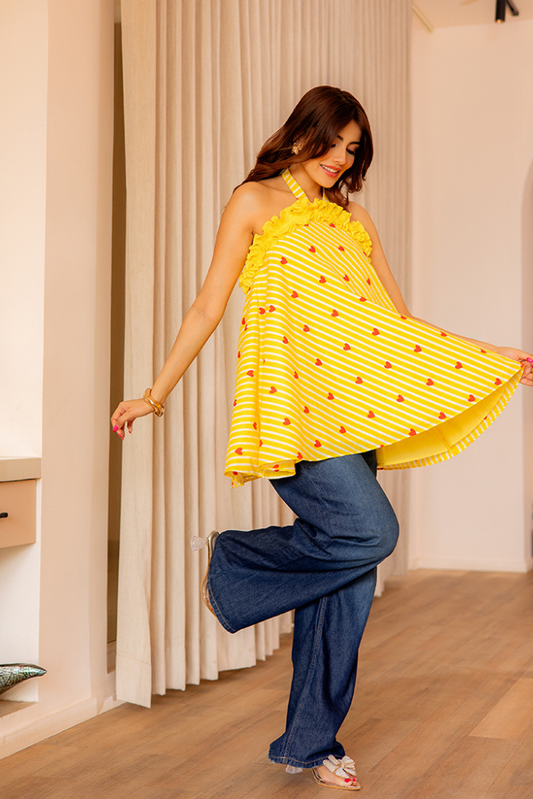 Lemonade Short Kurti