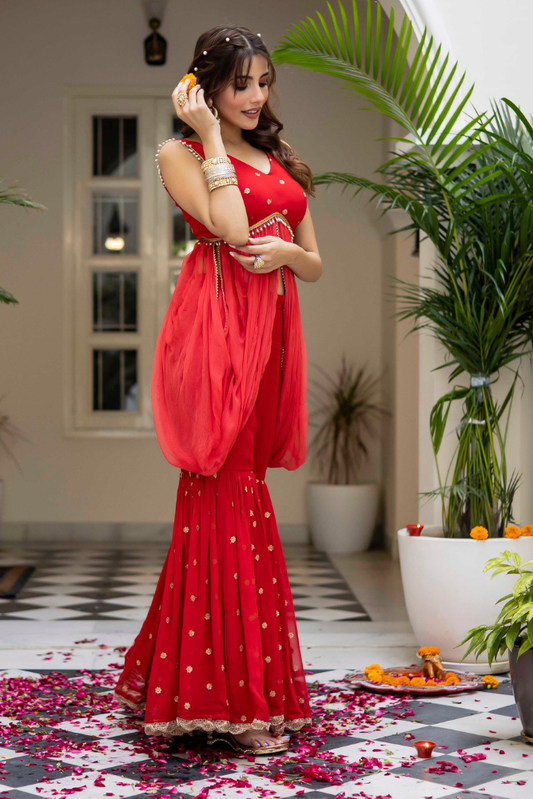Vartika sharara set