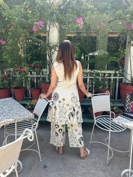 Off White Linen Co-ord set