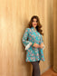 Ice blue kurti