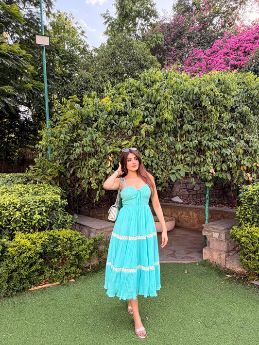 Ariel Bloom Midi Dress