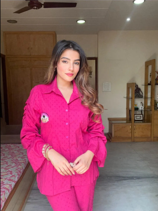 Hot pink co-ord set