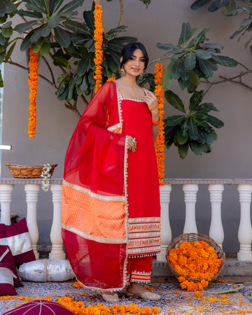 Nisha suit set