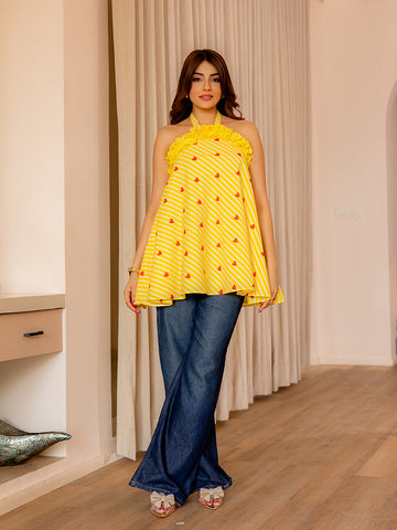 Lemonade short kurti