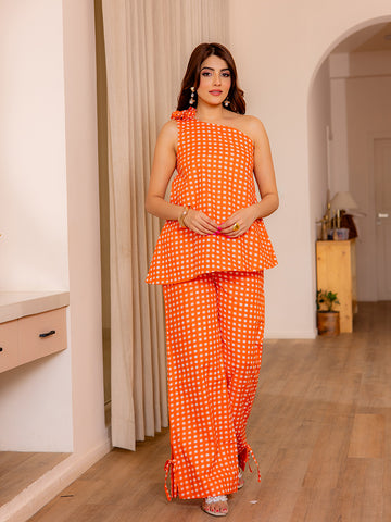 Orange crush co-ord set