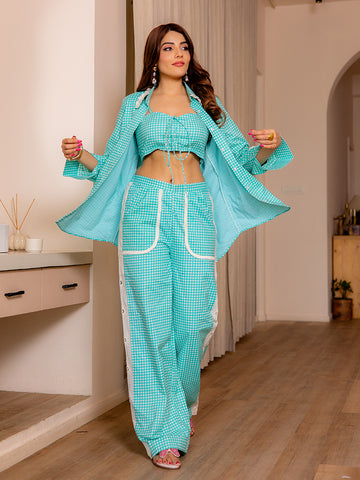 Mint pop co-ord set