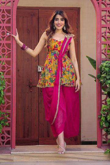 Ziva dhoti set