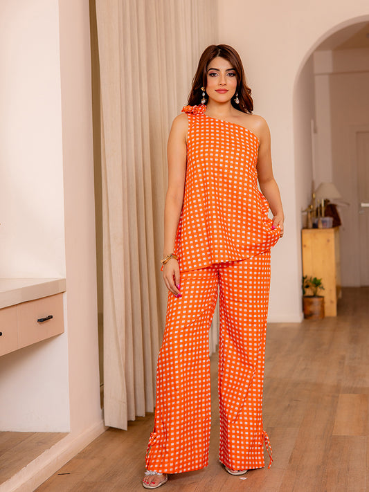 Orange crush co-ord set