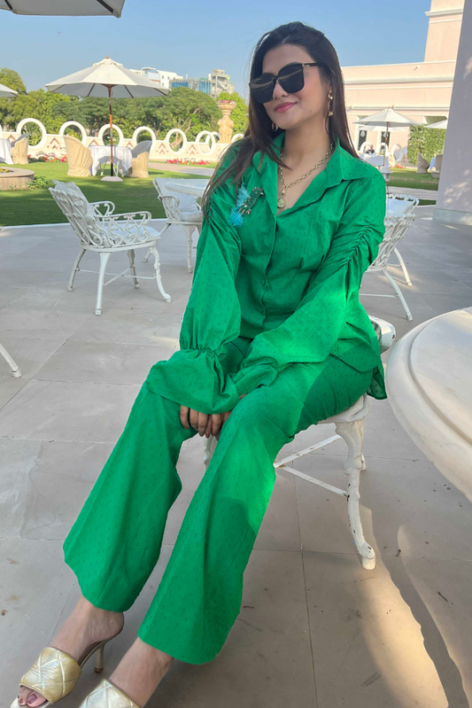Green Co-ord Set