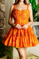 Saffron Short Dress
