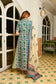 Multicolor Tired Kurta Suit Set